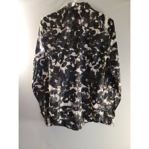 Guess Slim Fit Longsleeve Luxe Sz XS Animal Block Print Button Up Shirt - Picture 2 of 8